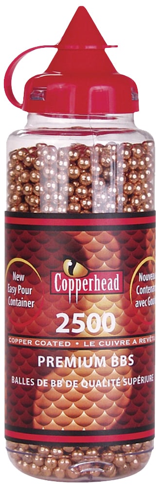 Crosman CopperHead .177 5.3 gr BB Pellet, 2500/carton - 0747