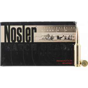 Nosler 60115 Match Grade RDF 6.5 Creedmoor 140 GR Hollow Point Boat Tail - 20rd Box