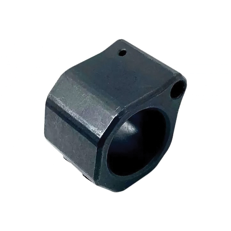 Lead & Steel Quality Gas Block 0.75", Black