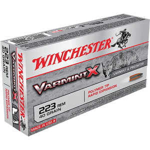 Winchester Ammo X223P1 Super-X .223/5.56 NATO 40 GR Varmint - 20rd Box