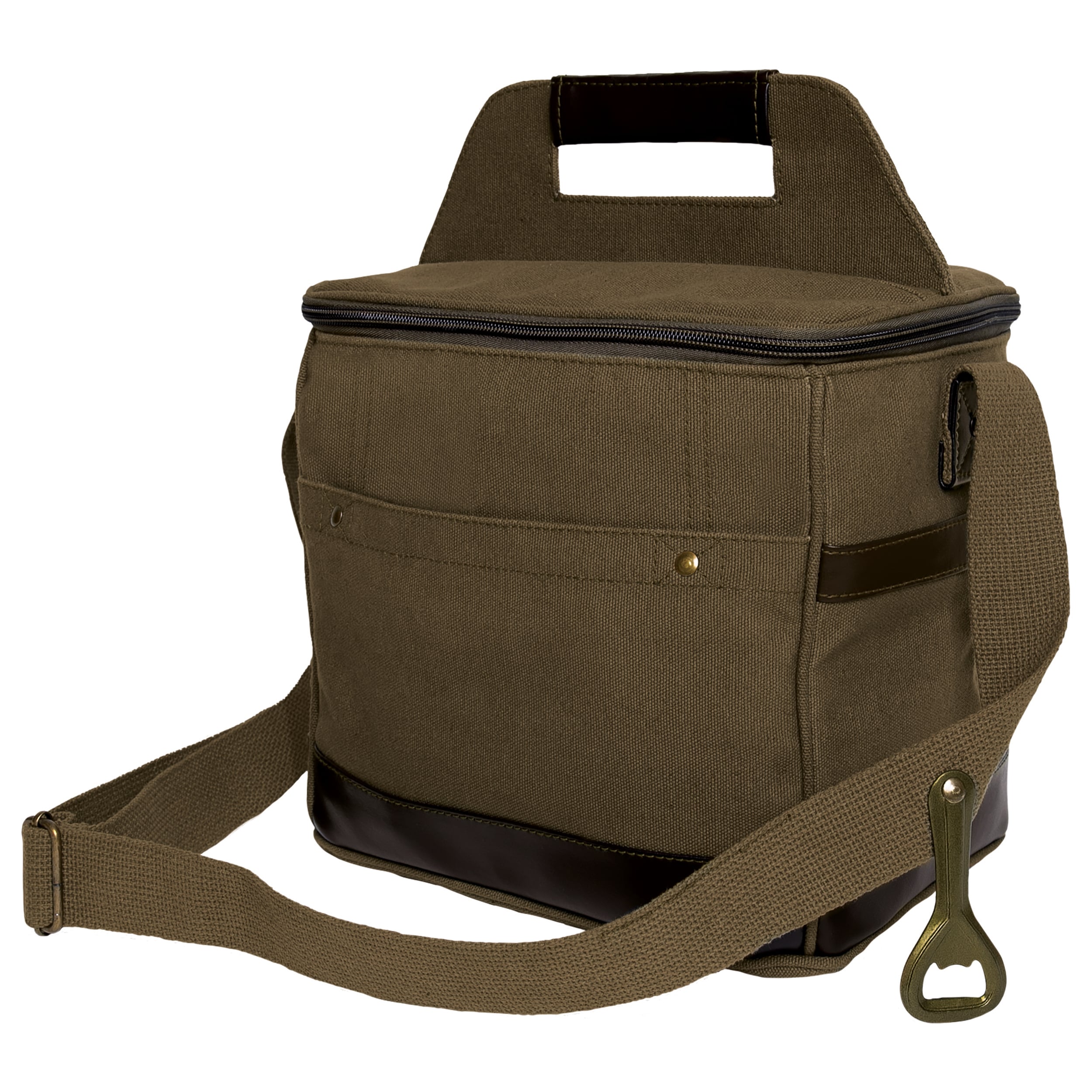 Rothco Canvas Insulated Cooler Bag - Olive Drab