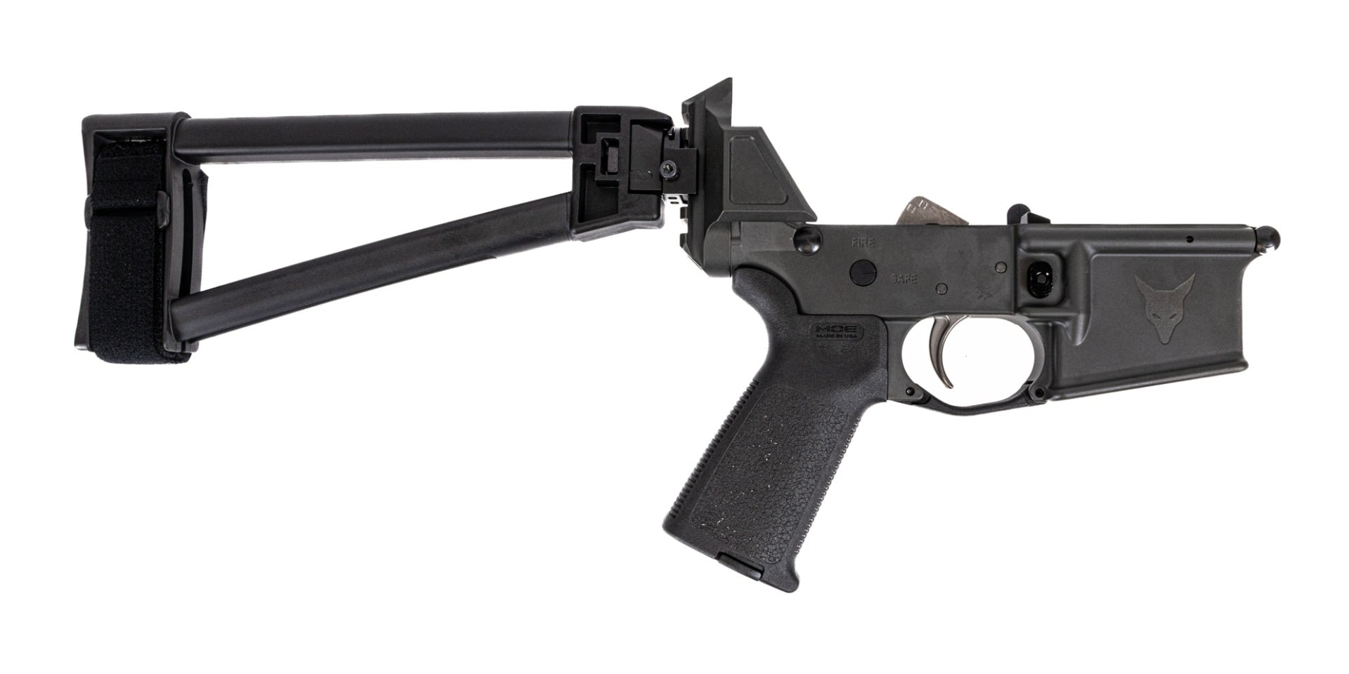 PSA JAKL 5.56 Complete Lower MOE EPT, Smoke