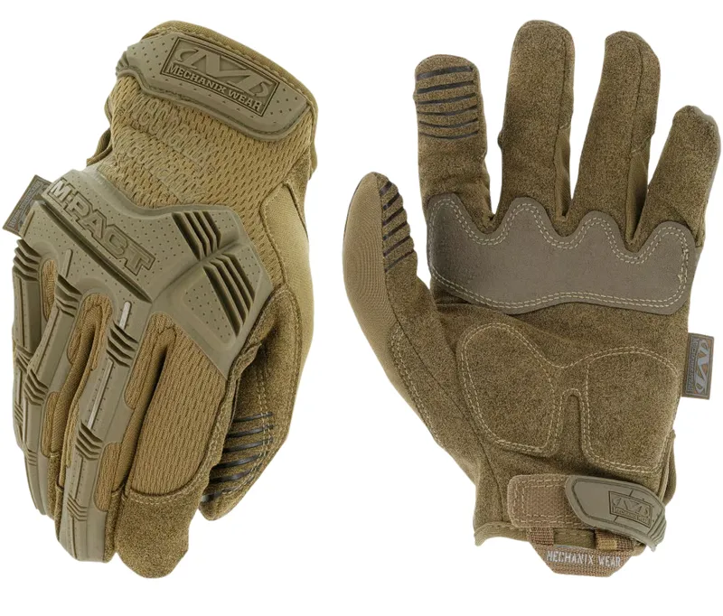 Mechanix Wear M-Pact Coyote Work Gloves  Size Sm (Coyote)
