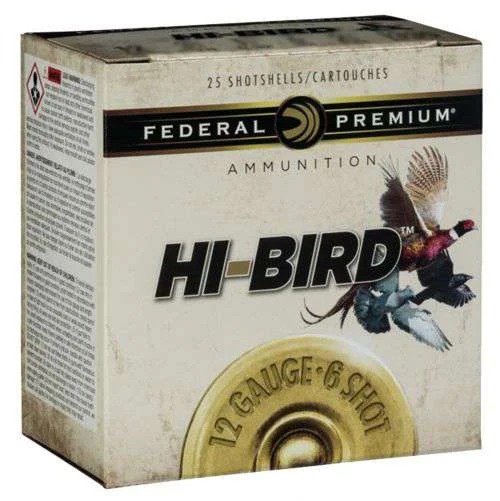 FEDERAL 12GA 2 3/4" 3 1/4DE 1 1/8OZ 7.5 1,255 FPS 25 RD/BX 10 BX/CS