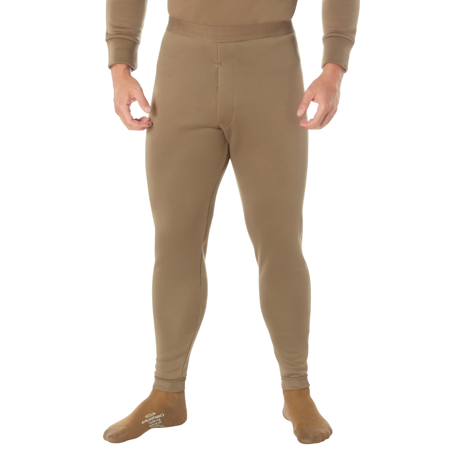 Rothco Ecwcs Poly Bottoms - Ar 670-1 Coyote Brown, X-Large