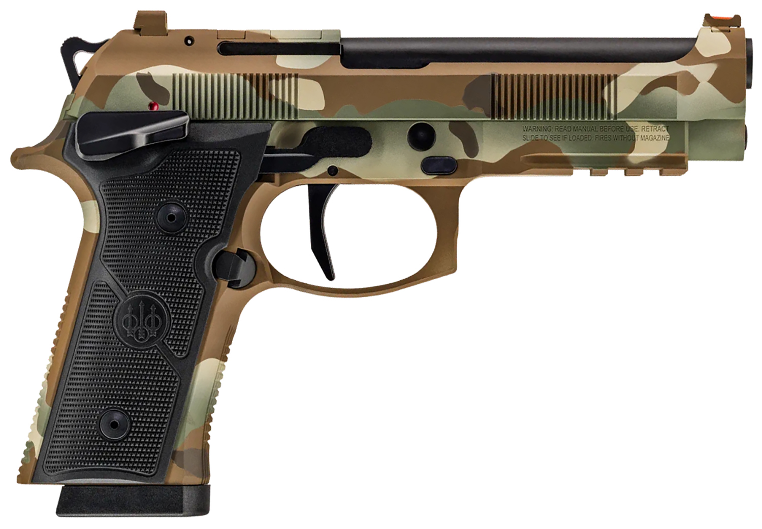 Beretta 92XI SAO 9mm Multicam Handgun - 15+1 Capacity