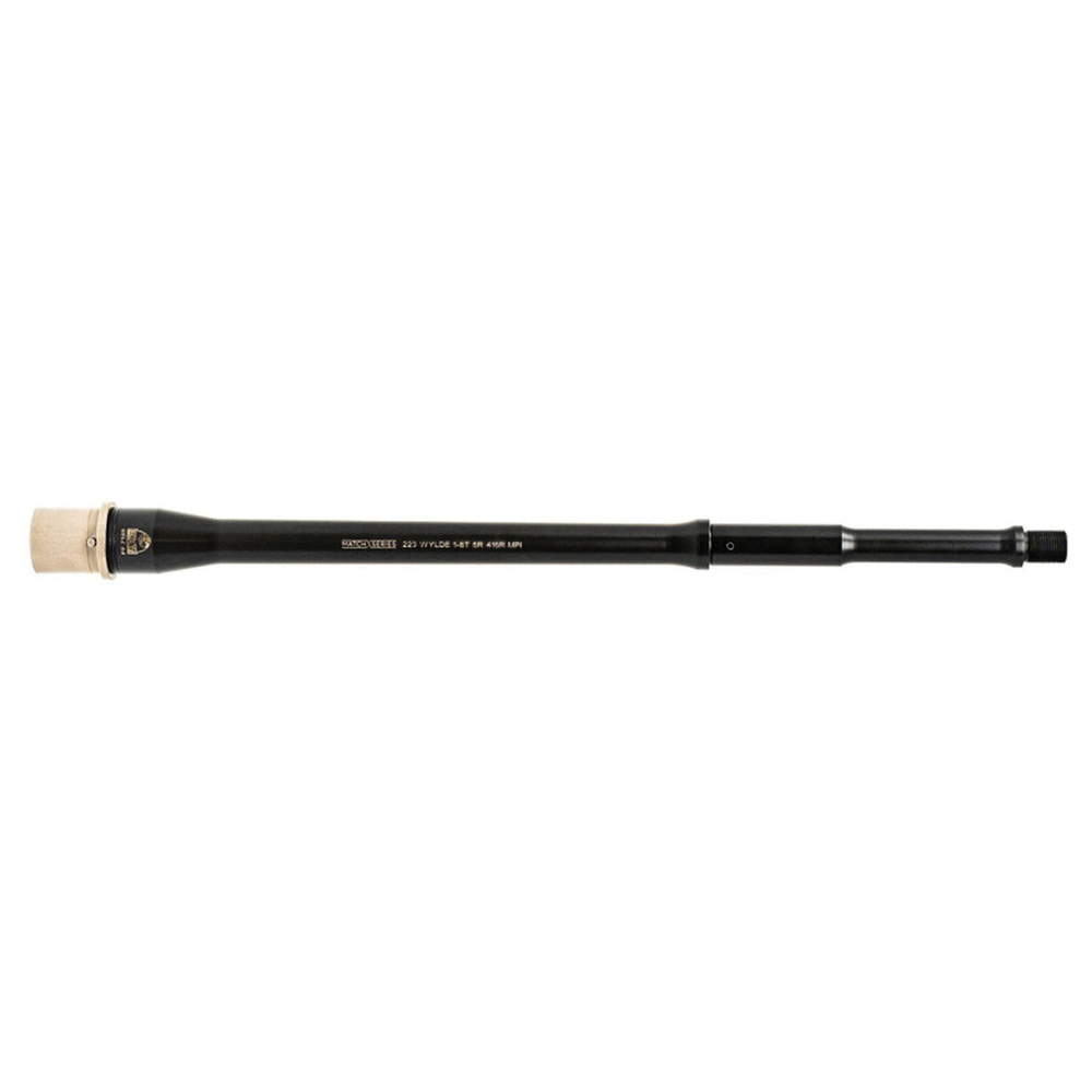 Faxon Firearms Match Mid-Length 5R Button Rifled Gunner Barrel .223 Wylde 14.50", Black