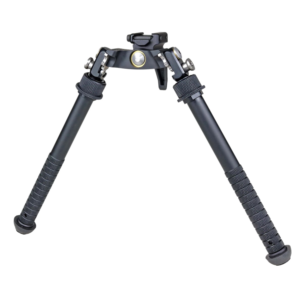 Atlas Bipod Gen 2 Cal Tall Bipod w/2-Screw Clamp, Black