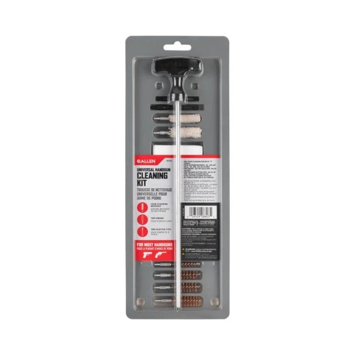 Allen Company Basic Handgun Cleaning Kit, .22-.45 - 70731