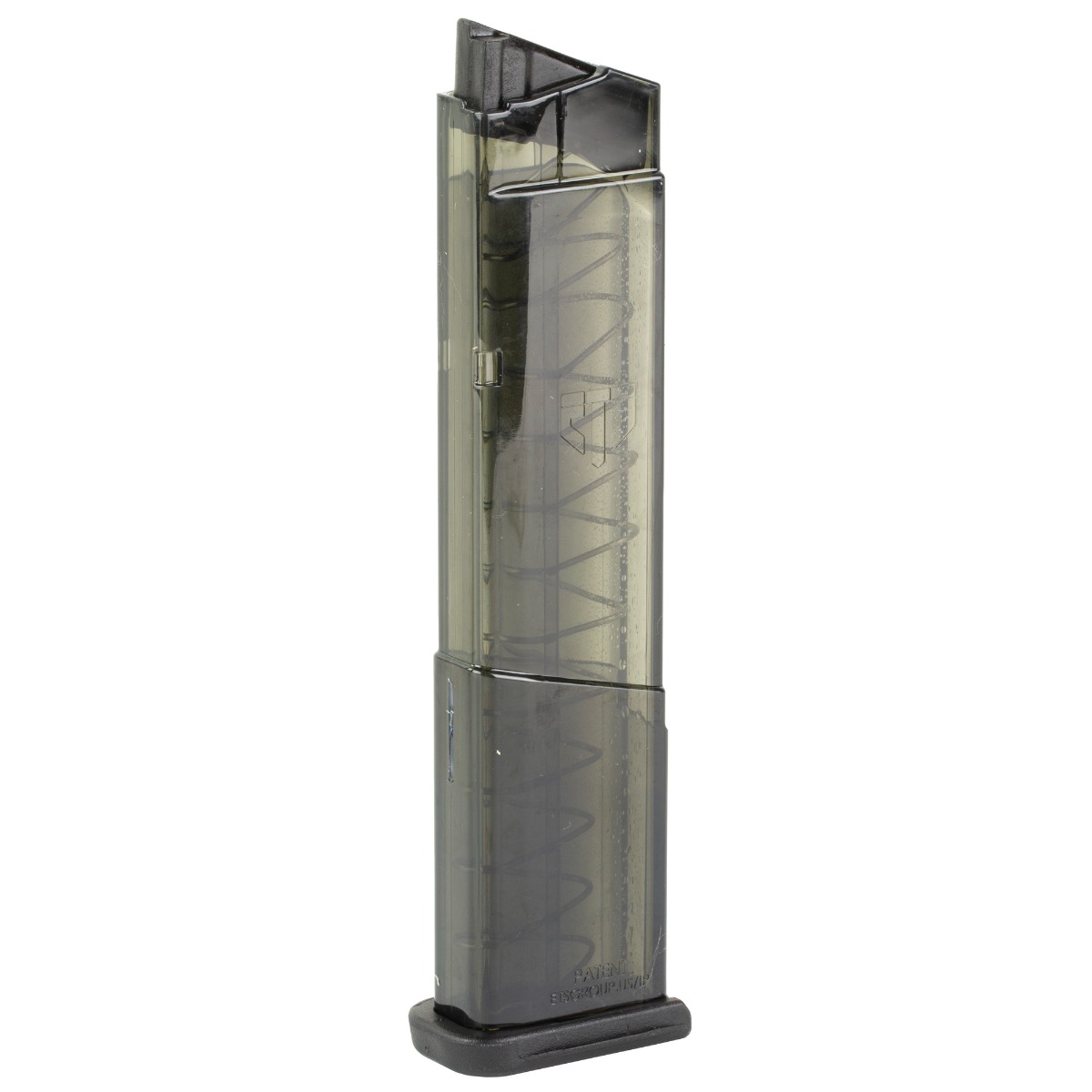ETS S&W Shield 9mm 12rd Magazine, Carbon Smoke - SMK-SW9-SHD-12