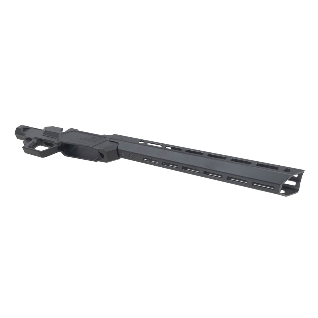 Sharps Bros Heatseeker Chassis/Forend in Black Fits Ruger American - High-Performance Chassis for Enhanced Accuracy and Tactical Use - SBC06