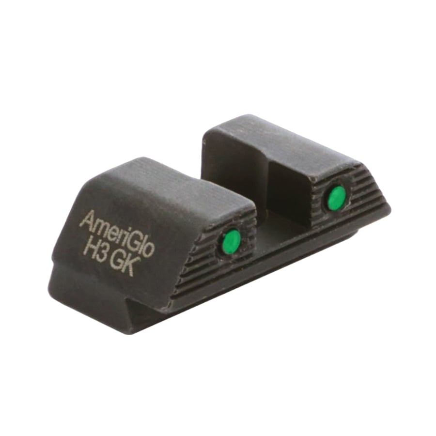 Ameriglo Sight Rear, Green/Black