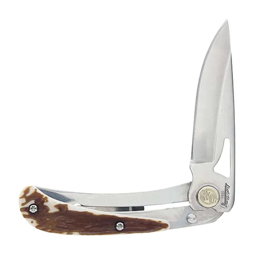 Uncle Henry 3UH Folding Drop Point Knife, Brown - 1215488