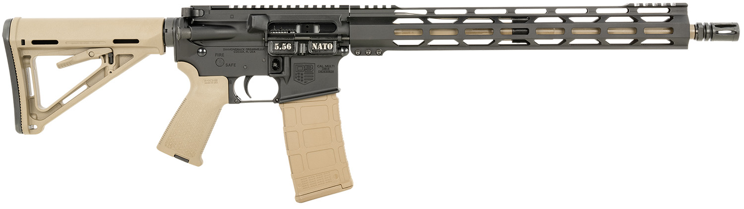 Diamondback DB15 AR Rifle 5.56 NATO 30+1 FDE Magpul