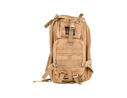 Bulldog Cases BDT Tactical Compact Backpack, Tan - BDT410T
