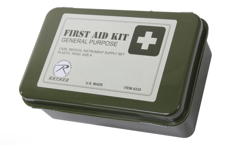 Rothco General Purpose First Aid Kit - Adaptable No Alcohol Prep Pads Or Cold Pack