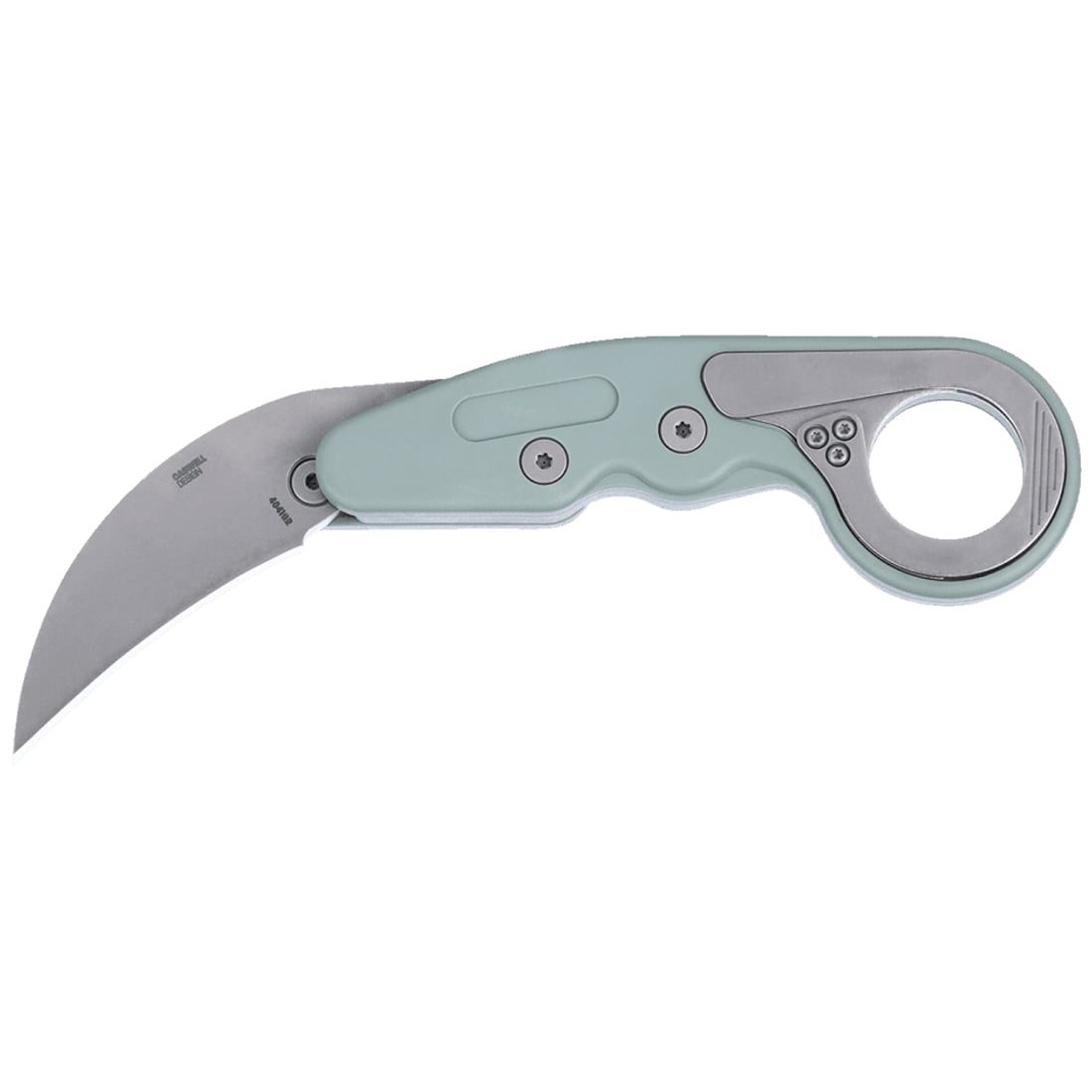 CRKT Kinematic Provoke Folding Karambit Knife, Sage Green - 4041GR