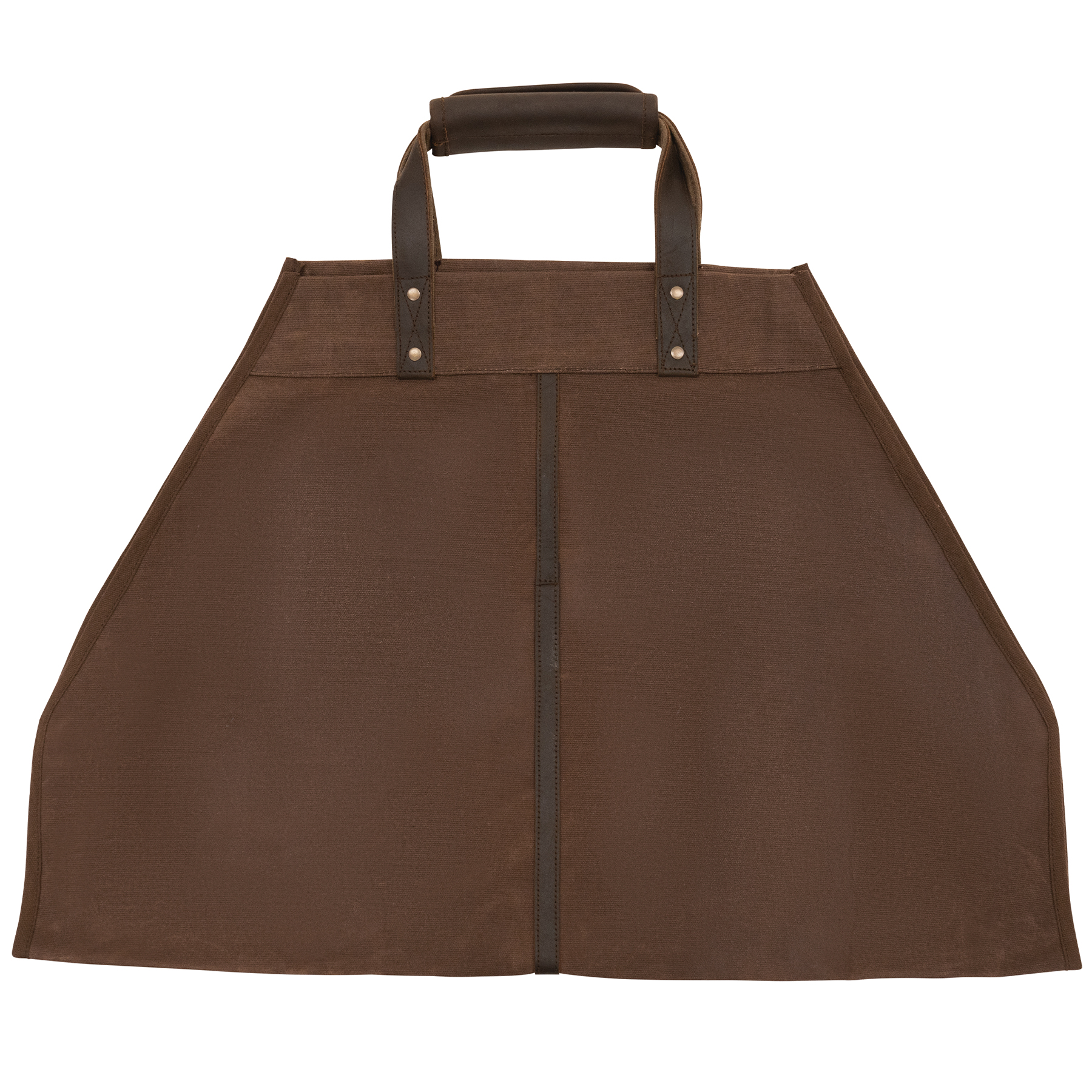 Rothco Backwoods Waxed Canvas Log Carrier - Earth Brown