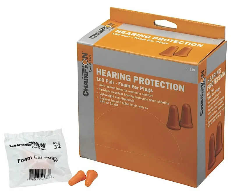 CHAMPION TARGETS Foam Ear Plugs