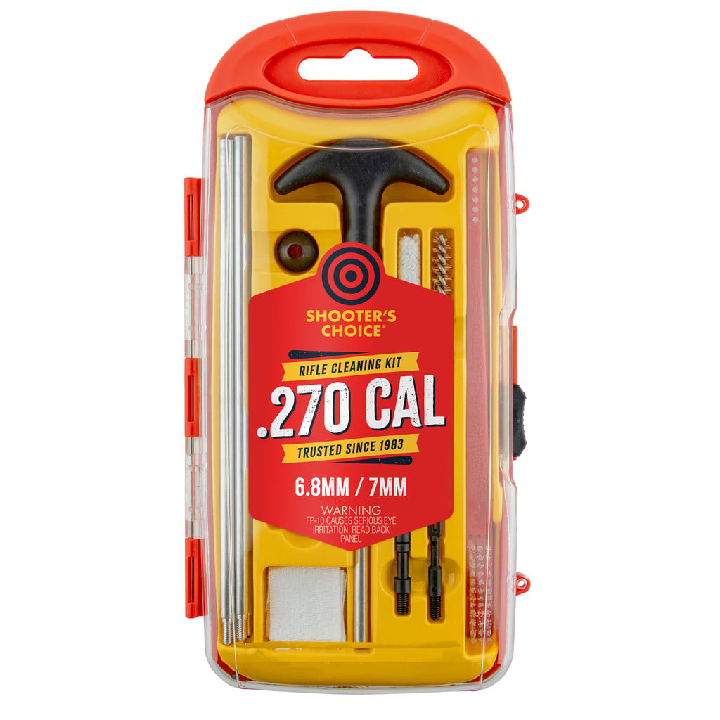 Shooter's Choice .270 Cal/6.8mm Rifle Cleaning Kit - SHF-SRK-270