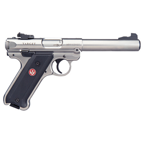 Ruger Mark IV Target .22 LR 5.5" Stainless Steel Pistol