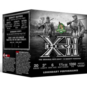 Hevishot HEVI-Shot HS53206 Hevi-12 20 Gauge 3\" 1 1/4 oz 6 Shot - 25sh Box