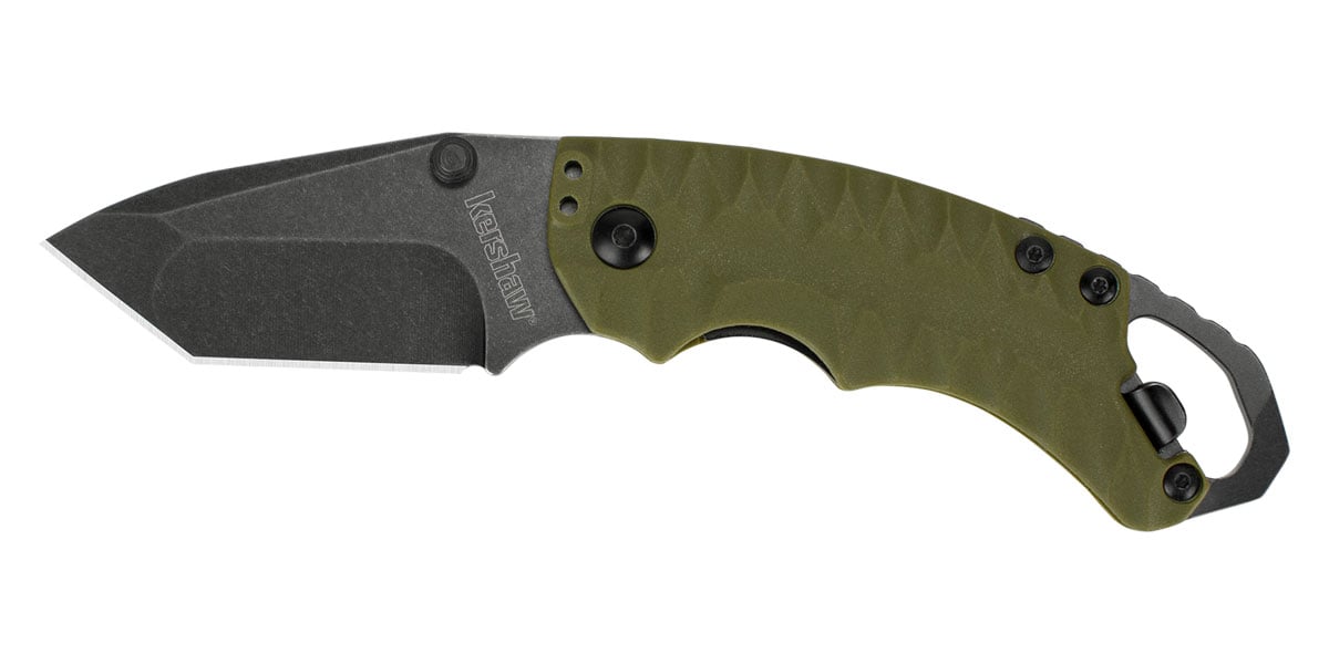 Kershaw Shuffle II 2.6" Tanto Folding Knife, ODG Stonewash - 8750TOBLW