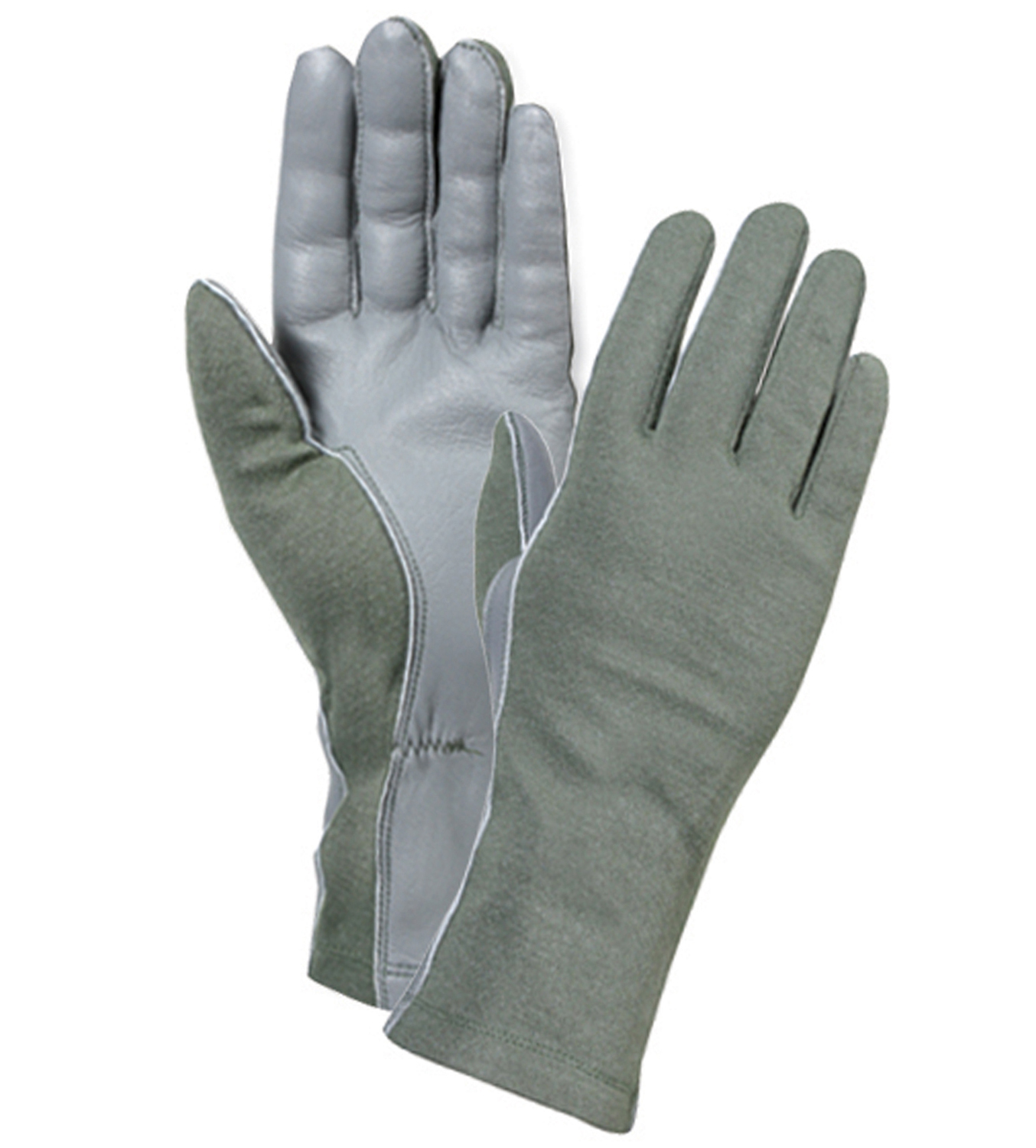 Rothco G.I. Type Flame Heat Resistant Flight Gloves - Olive Drab, 7