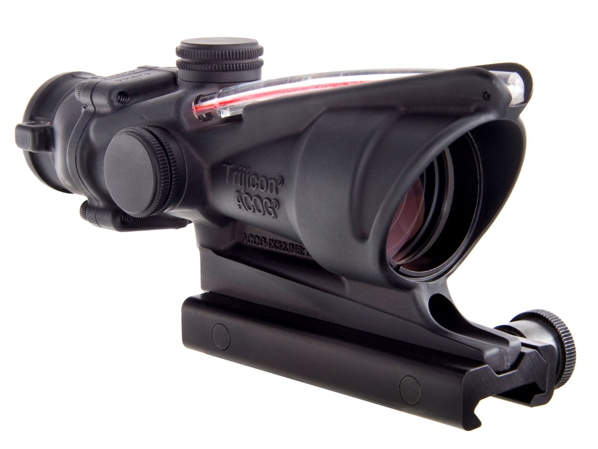 Trijicon ACOG 4x32 Scope Dual Illuminated .223 Ballistic Reticle w/ TA51 Mount - TA31-CH