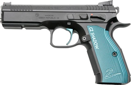 CZ CUSTOM SHADOW 2 SA ACCU 9MM – FS 17-SHOT BLK POLYMER FINISH - FREE SHIPPING