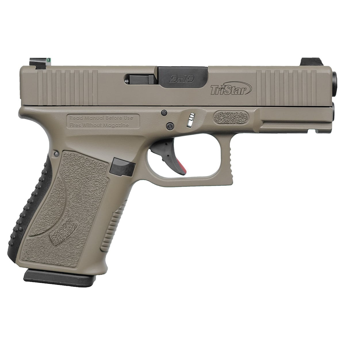 TriStar APOC 9mm 4" 15rds, Flat Dark Earth