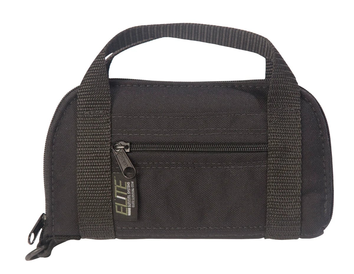 Elite Survival Systems Nylon Pistol Case, Black - P7-B