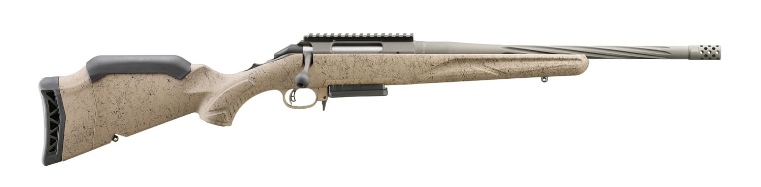 Ruger American Gen II Ranch 22 Creedmoor 16" 3rd Bolt Action Rifle, FDE - 56913