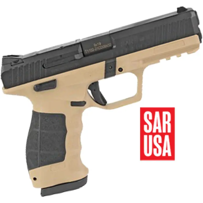 SAR Arms SAR9 9mm 4.4 inch Barrel 17-Round