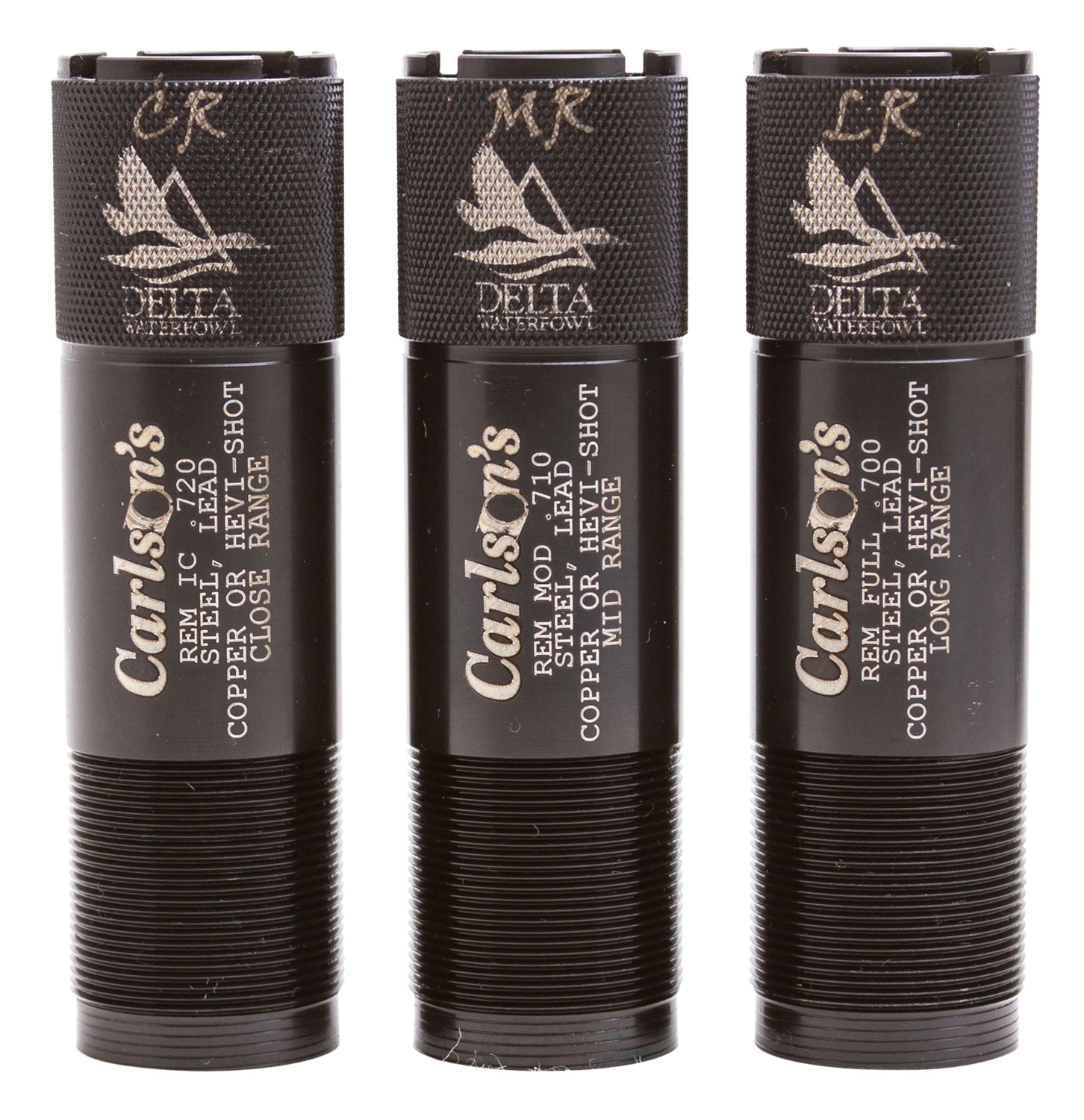 Carlson's Choke Tubes 12 Gauge Remington Waterfowl Choke Tube Set, Black - 7269