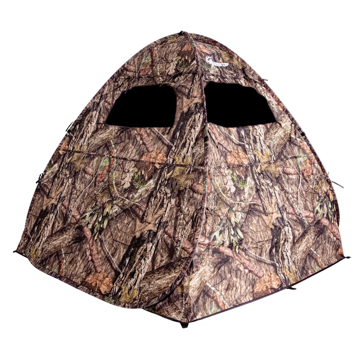 Ameristep Gunner 58" x 56" x 57" Ground Blind, Mossy Oak Break-Up Country Camouflage