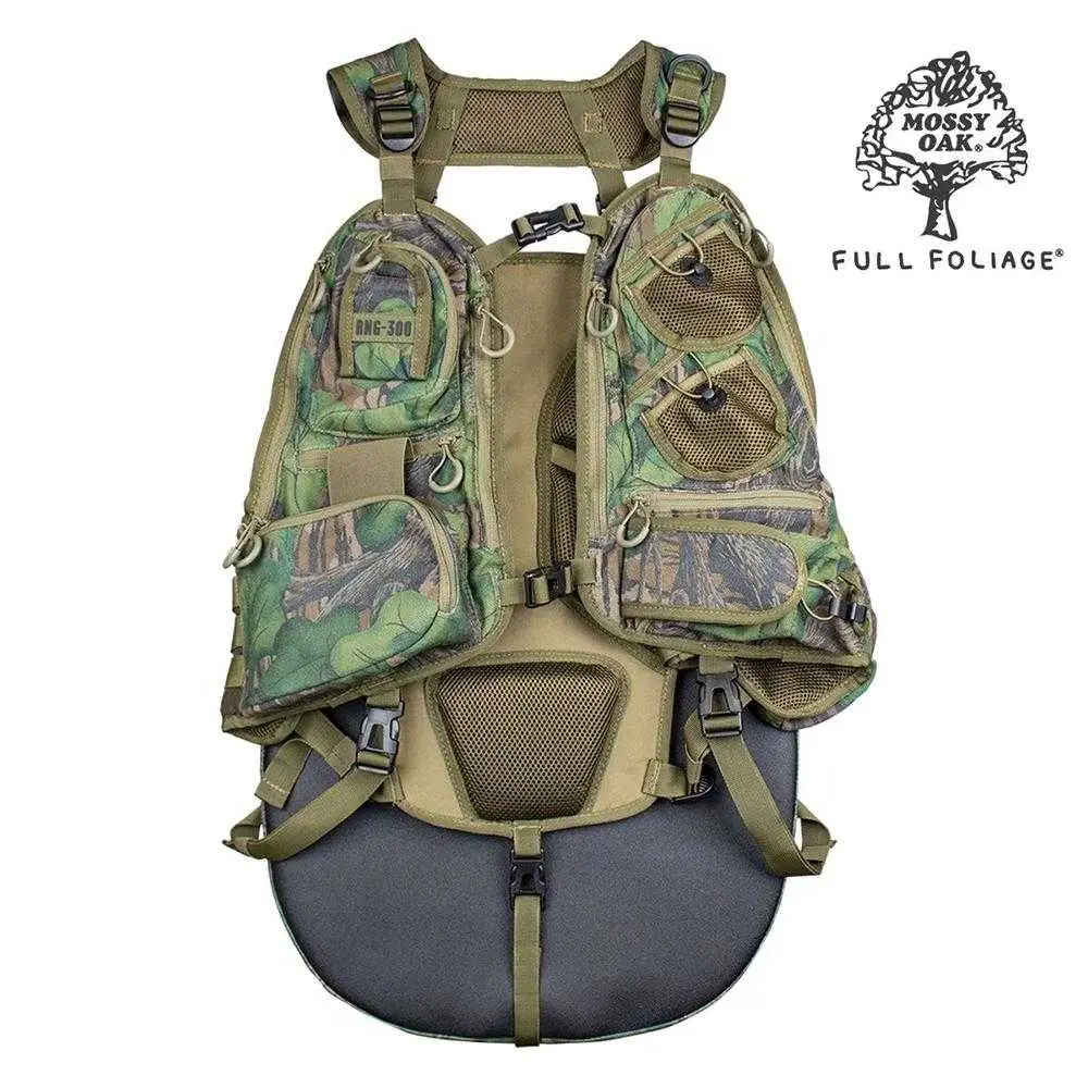 Knight Hale Run N' Gun 300 Turkey Vest Mossy Oak Full Foliage