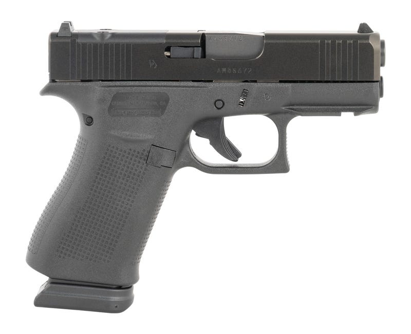 GLOCK - 43X MOS 9mm Luger 3.39" BBL (2)15RD Mags w/Front Rails AT