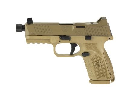 FN FN509M 9mm Pistol, 4.5" Barrel, Suppressor Sights, Flat Dark Earth - 66100745