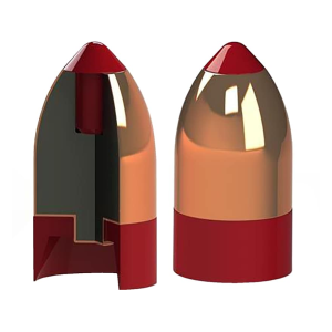 Powerbelt Copper Plated 54 Caliber Muzzleloader Bullets 348 Grain Polymer Tip Box of 15