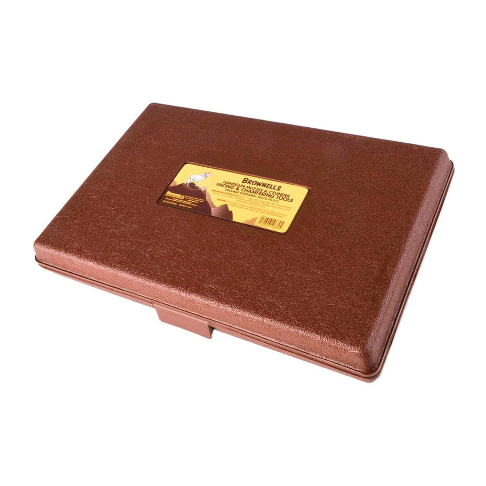 Brownells Handgun Master Facing/Chamfering Set w/Brass Pilot