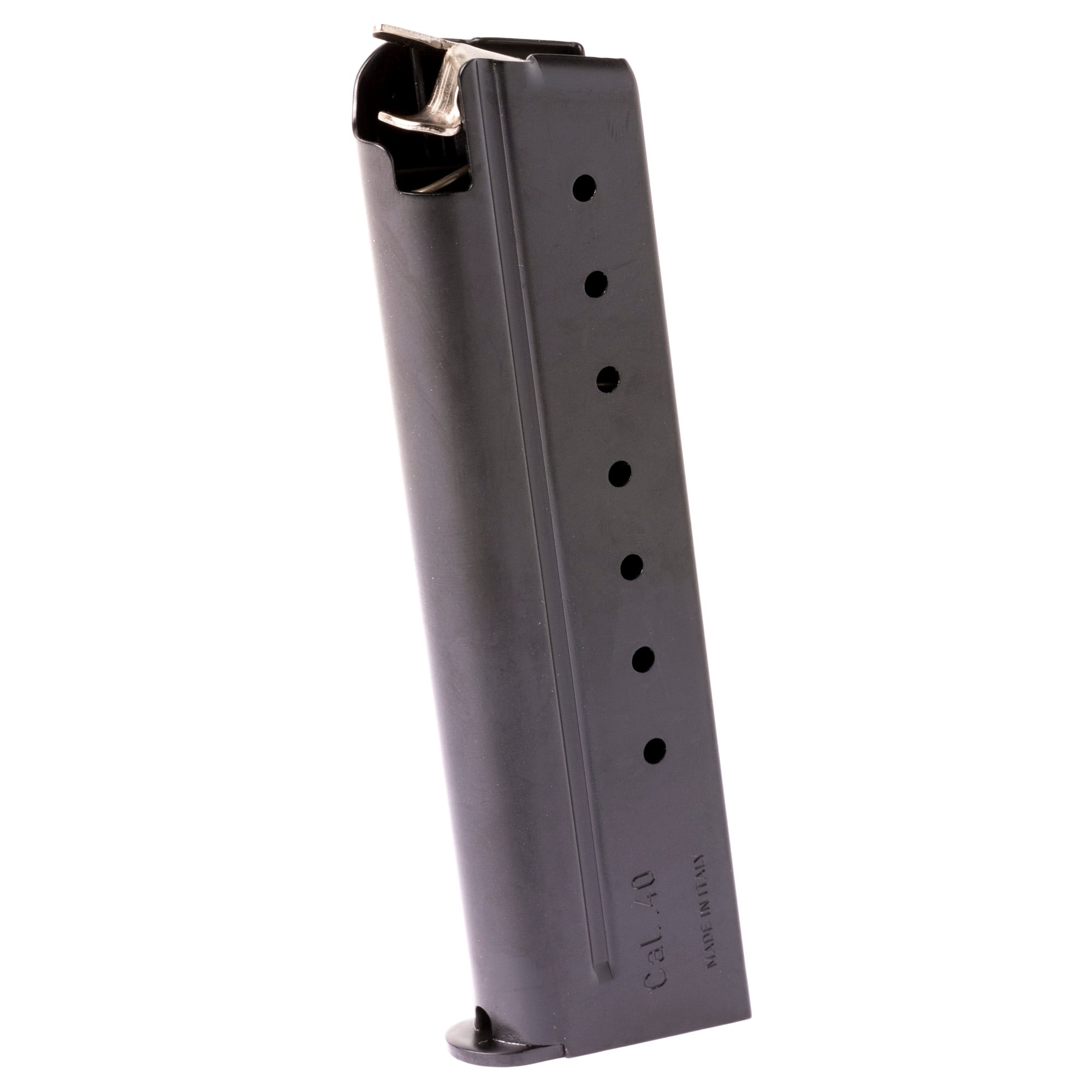 Springfield Magazine, 40 S&W, 8 Rounds, Fits 1911 EMP CCC, Flush Fit, Steel, Blued Finish