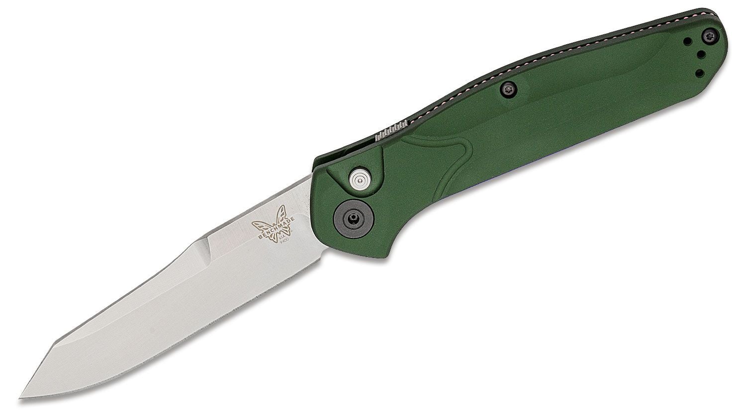 Benchmade Osborne Folding Reverse Tanto Knife, Green - 9400