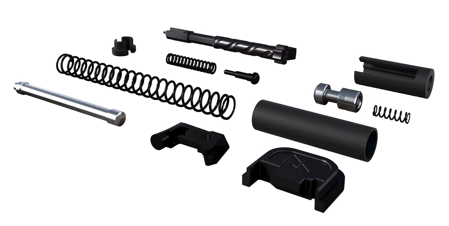 Rival Arms Slide Completion kit for Glock 17, 19 Gen 3 and 4 Pistols - RA42G001A