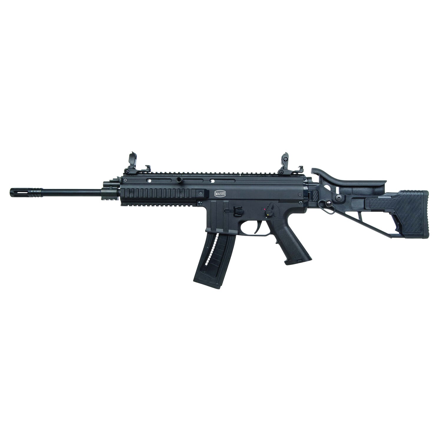 Mauser M-15 CA Compliant .22LR Semi-Auto, Black - 4150013CA