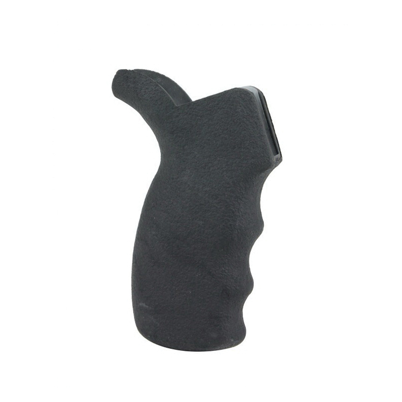 Pachmayr Rear Grip w/ Finger Grooves for AR-15 Rifle, Black/Gray - 02466