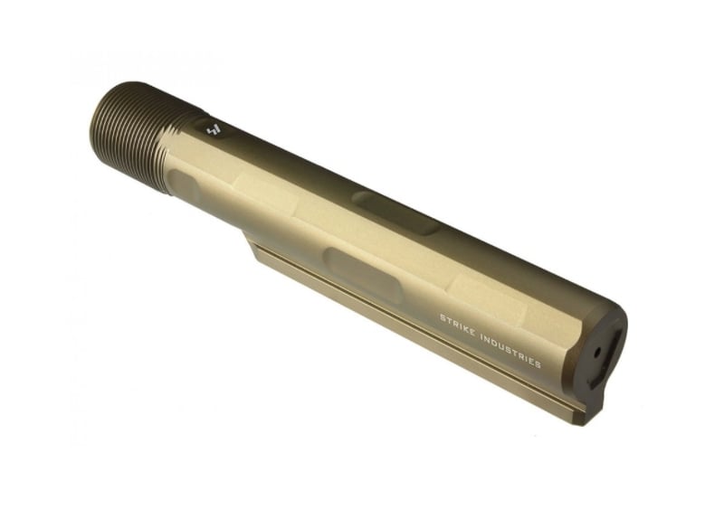 Strike Industries Advanced Receiver Extension Buffer Tube, Flat Dark Earth - SI-AR-ARE-T7-FDE