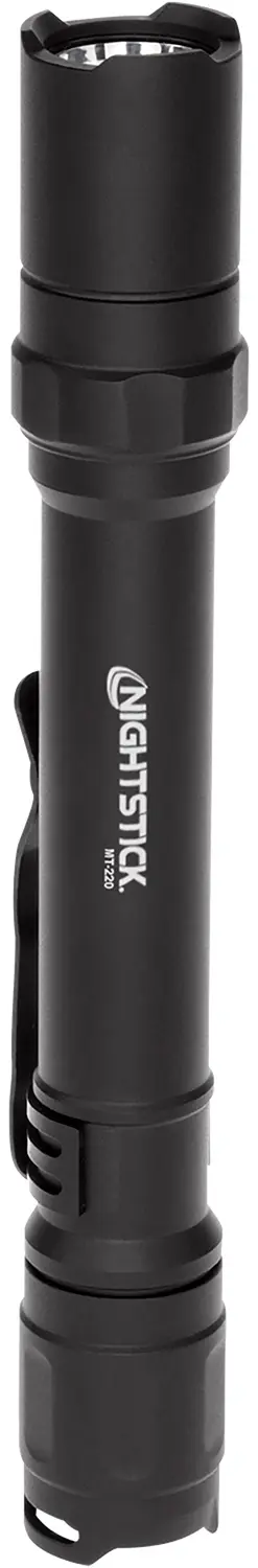 Nightstick MT220 Mini-TAC Pro Black Anodized 90/130/265 Lumens White LED