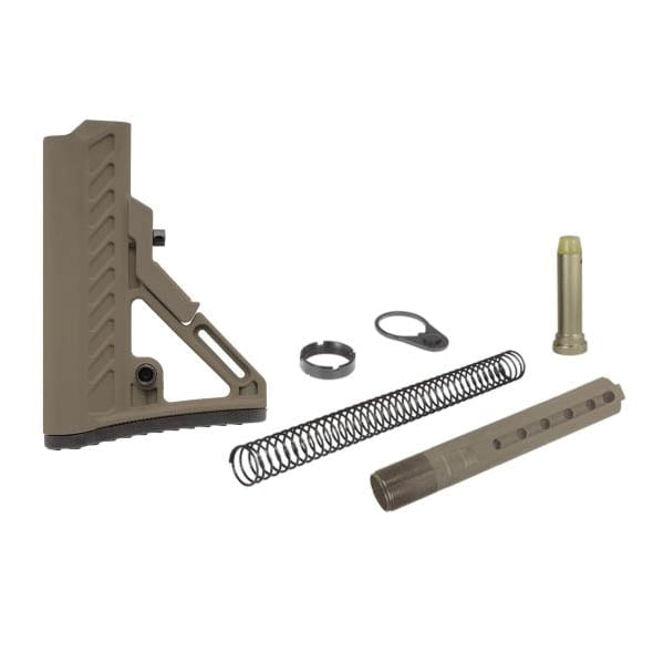 Leapers, Inc. UTG Pro AR-15 Ops Ready S2 Mil-Spec Stock Kit, Flat Dark Earth
