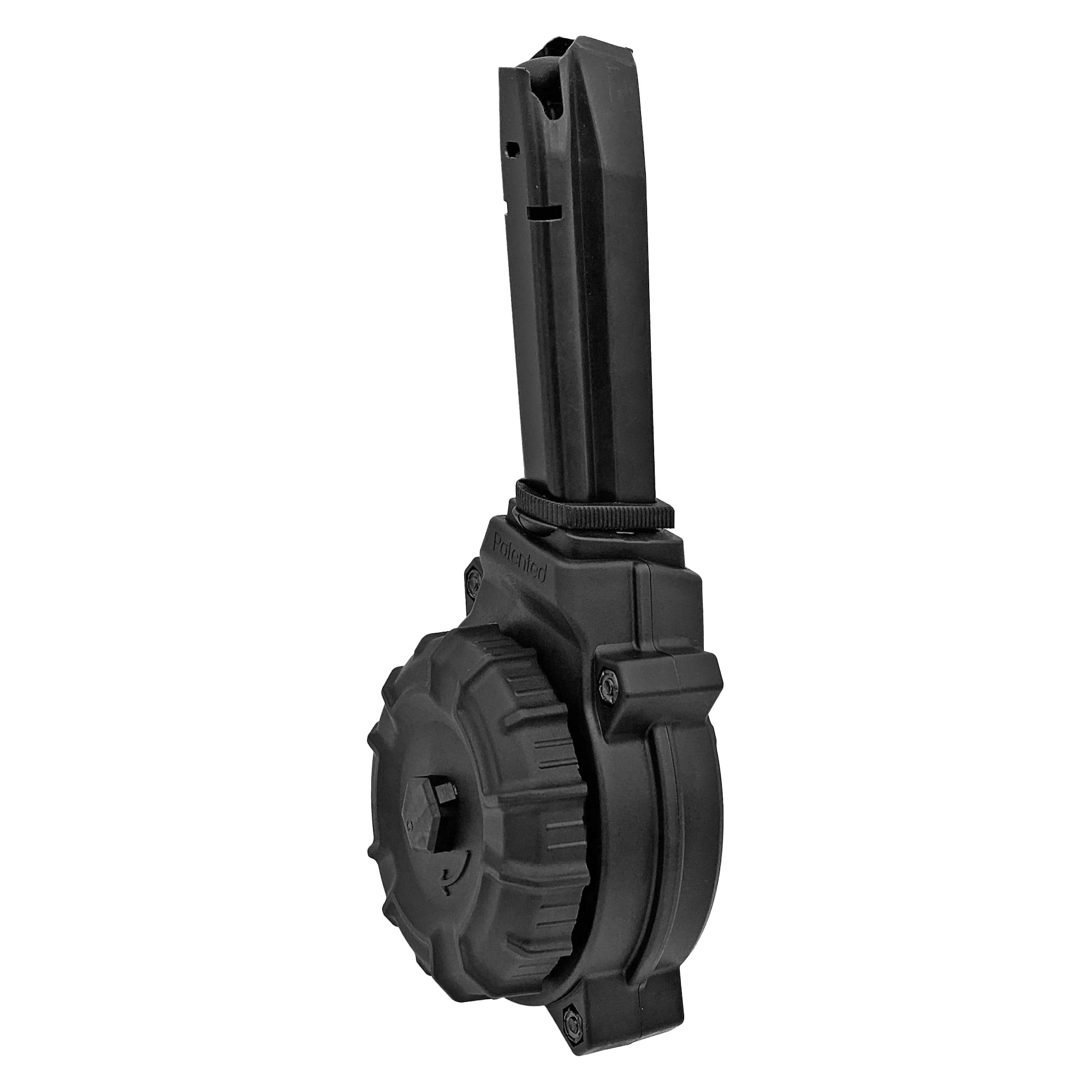 Promag Springfield XD-9 9mm Handgun Magazine Black Polymer 50/rd Drum - No Credit Card Fees - Low, flat rate shipping